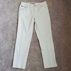 Chico's Platinum White Jean 31x26